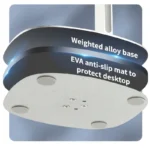 Phone Tablet's Metal Stand 360° Rotation Portable for Travel - Image 4