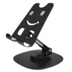 Phone Tablet's Metal Stand 360° Rotation Portable for Travel